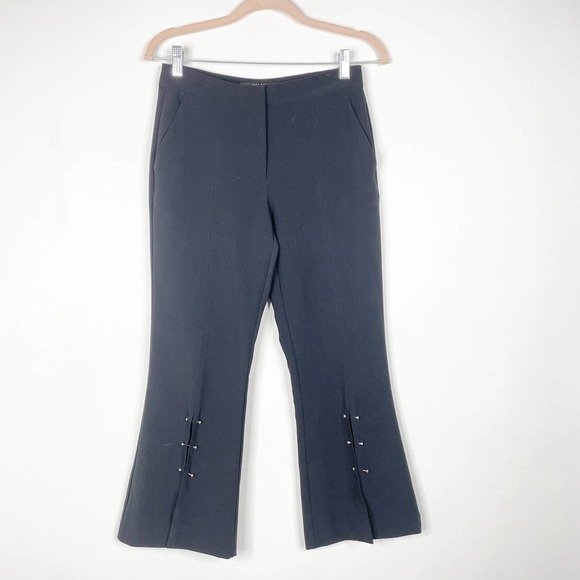 Zara Pants & Jumpsuits Zara Cropped Flare Bootcut Pants Xs Black